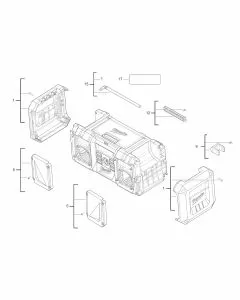 Buy A Milwaukee M18 JSRDAB+0 Spare part or Replacement part for Your JOBSITE Radio and Fix Your Machine Today