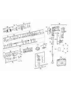 Buy A AEG KH24IXE  Spare part or Replacement part for Your SDS+ Combi Hammer and Fix Your Machine Today