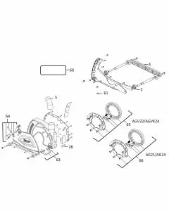 Buy A Milwaukee DUSTEXT.GUARDDEC230K1PC Spare part or Replacement part for Your Dust Ext. Guard DEC230K-1pc and Fix Your Machine Today