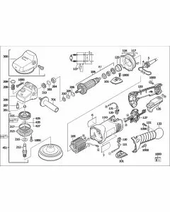 Buy A AEG PE150 AIR DEFLECTOR RING  4931378135 Spare Part Serial No:4000463829