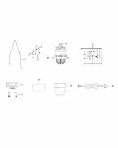 Milwaukee HOBL7000 CABLE SET 4931465581 Spare Part Serial 4000467361