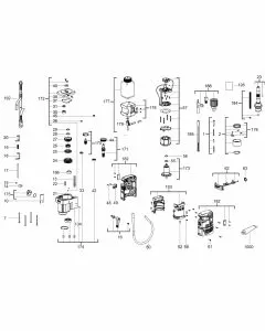 Milwaukee M18 FMDP Spare Parts List Serial No 4000469283