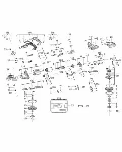 Milwaukee BS125 220 ARMATURE 4931436707 Spare Part Serial 4000477024