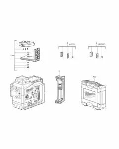 Milwaukee M12 3PL Spare Parts List Serial No 4000477744