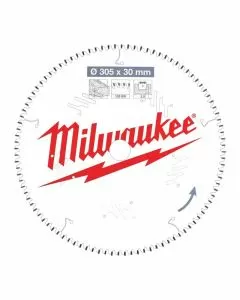 Milwaukee 305mm x 30mm 100T Wood Cutting Mitre Saw Blade 4932471322 