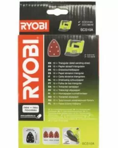 Ryobi R18PS Sanding Sheet Set 100x140 mm 10 pieces 5132002675