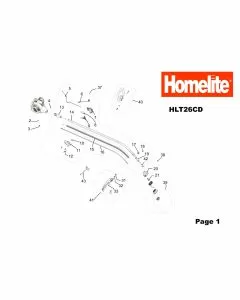 Homelite HLT26CD Picture 1