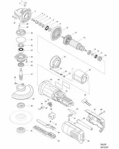 Buy A Makita 9565P SWITCH 1246.3223 DJS160/DSC250 650579-7 Spare Part and Fix Your Air Compressor  Today