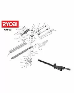 Buy A Ryobi AHF03  Spare part or Replacement part for Your Hedge Trimmer and Fix Your Machine Today