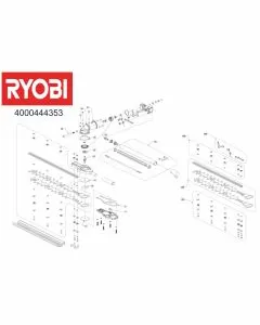 Ryobi AHF05 Spare Parts List Serial No: 4000444353