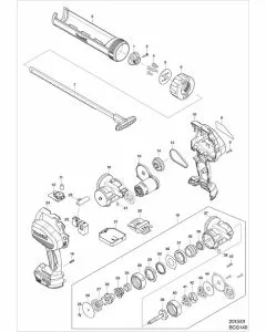 Buy A Makita BCG140 Spare part or Replacement part for Your Caulking Gun and Fix Your Machine Today