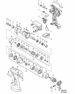 Buy A Makita BFT042F Spare part or Replacement part for Your Impact Driver and Fix Your Machine Today