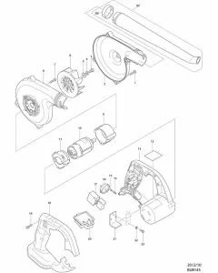 Buy A Makita BUB143 Spare part or Replacement part for Your Blower and Fix Your Machine Today