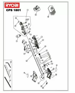 Buy A Ryobi CPS1801  Spare part or Replacement part for Your Pruner and Fix Your Machine Today