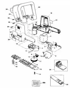 Buy A Black & Decker CH330 Spare part or Replacement part for Your Cordless Hedgetrimmer and Fix Your Machine Today