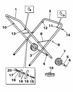 Buy A Black & Decker A9057 Spare part or Replacement part for Your BARROW BAG and Fix Your Machine Today