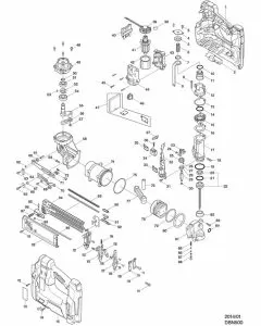 Buy A Makita DBN500 WOODRUFF KEY 3-7  5093D/DJS160 254031-3 Spare Part and Fix Your Battery Powered Nailer and Stapler  Today