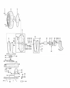 Buy A Makita DCF102 Spare part or Replacement part for Your Fan and Fix Your Machine Today