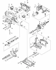 Buy A Makita DCS552 Spare part or Replacement part for Your Metal Working Tools and Fix Your Machine Today