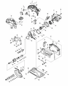 Buy A Makita DCS553 Spare part or Replacement part for Your Metal Working Tools and Fix Your Machine Today