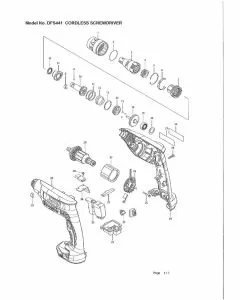 Buy A Makita DFS441 TERMINAL DUR141/DUM166/DFS441 643854-8 Spare Part and Fix Your Combi / Drill Driver & Screwdrivers  Today