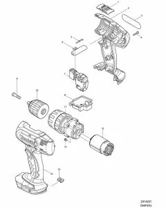 Buy A Makita DHP343 TERMINAL DUR141/DUM166/DFS441 643854-8 Spare Part and Fix Your Combi / Drill Driver & Screwdrivers  Today