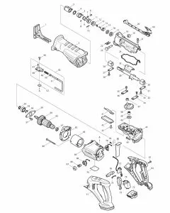 Buy A Makita DJR181 *BATTERY BL1830 18V LI-ION 194204-5 Spare Part and Fix Your Reciprocating Saws  Today