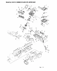 Buy A Makita DLS110 Spare part or Replacement part for Your Mitre Saw and Fix Your Machine Today