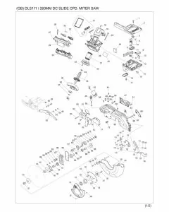 Buy A Makita DLS111 Spare part or Replacement part for Your Mitre Saw and Fix Your Machine Today