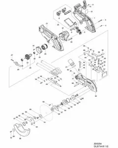 Buy A Makita DLS714 Spare part or Replacement part for Your Mitre Saw and Fix Your Machine Today