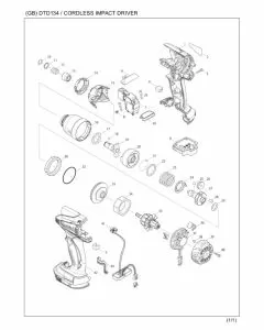 Buy A Makita DTD134 TERMINAL DUR141/DUM166/DFS441 643854-8 Spare Part and Fix Your Impact Driver  Today