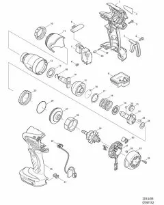 Buy A Makita DTW152 Spare part or Replacement part for Your Impact Wrench and Fix Your Machine Today