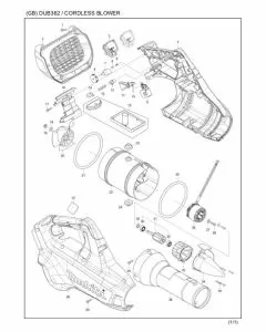 Buy A Makita DUB362 Spare part or Replacement part for Your Blower and Fix Your Machine Today