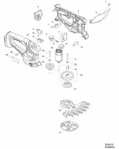 Buy A Makita DUM604 Spare part or Replacement part for Your Garden Shear and Fix Your Machine Today