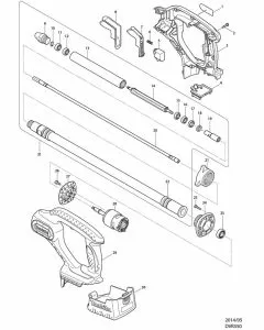 Buy A Makita DVR350 Spare part or Replacement part for Your Vibrating Poker and Fix Your Machine Today