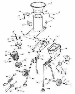 Buy A Black & Decker GA1700E Spare part or Replacement part for Your Shredder and Fix Your Machine Today