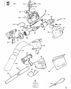 Buy A Black & Decker BV2500 Spare part or Replacement part for Your Power Broom and Fix Your Machine Today