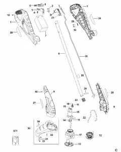 Buy A Black & Decker GLC13 Spare part or Replacement part for Your Cordless Linetrimmer and Fix Your Machine Today