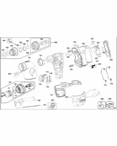 Buy A Dewalt D25404K Spare part or Replacement part for Your HAMMER and Fix Your Machine Today