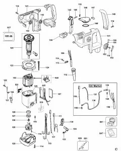 Buy A Dewalt D25900K Spare part or Replacement part for Your DEMOLITION HAMMER and Fix Your Machine Today