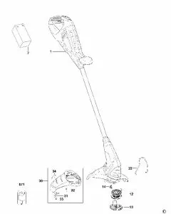 Buy A Black & Decker GLC13 Spare part or Replacement part for Your Cordless Linetrimmer and Fix Your Machine Today