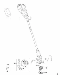 Buy A Black & Decker GLC14 Spare part or Replacement part for Your Cordless Linetrimmer and Fix Your Machine Today