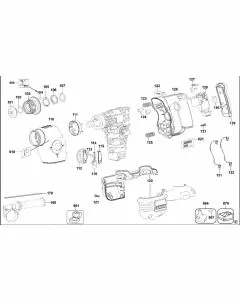 Buy A Dewalt D25500K Spare part or Replacement part for Your ROTARY HAMMER and Fix Your Machine Today