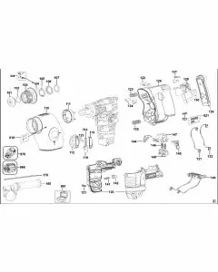 Buy A Dewalt D25600K Spare part or Replacement part for Your ROTARY HAMMER and Fix Your Machine Today