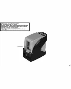 Stanley CL2XTi Spare Parts List Type 1 Exploded Parts Diagram