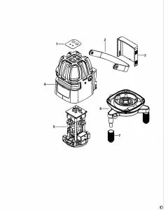 Stanley MULTILINE Spare Parts List Type 1 Exploded Parts Diagram