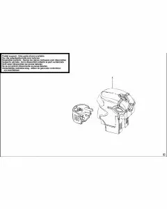 Stanley PB2 Spare Parts List Type 1 Exploded Parts Diagram