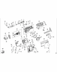 Stanley FME365 Spare Parts List Type 1 Exploded Parts Diagram