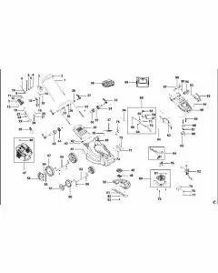 Buy A Black & Decker CLM3820 Spare part or Replacement part for Your Cordless Lawnmower and Fix Your Machine Today