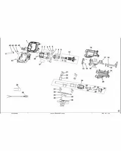 Stanley STPT0900 Spare Parts List Type 1 Exploded Parts Diagram